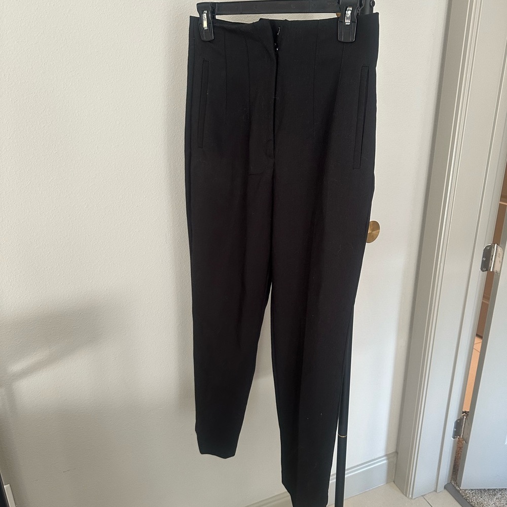 Zara high waist work pants